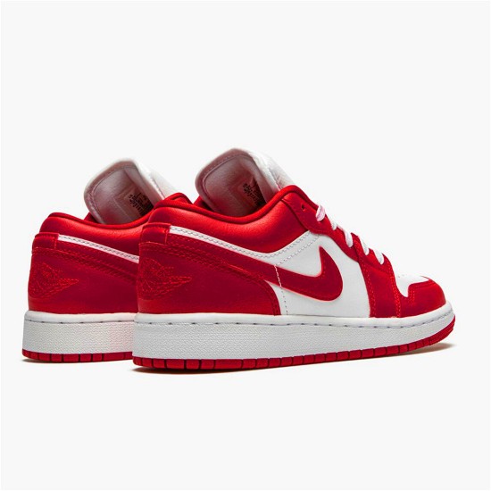 Jordan 1 Low Gym Red White Gym Röd/Gym Röd-Vit Jordan Skor