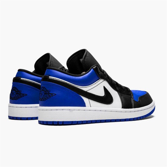 Jordan 1 Low Royal Toe Sport Royal/Vit-Svart Jordan Skor