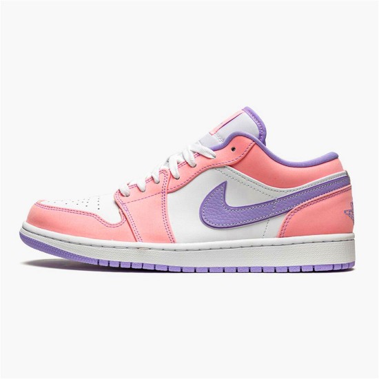 Jordan 1 Low SE Arctic Punch Arctic Punch/Lila Pulse/Vit Jordan Skor