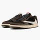 Jordan 1 Low OG SP Travis Scott Svart/Dark Mocha-University Röd-Sail Jordan Skor