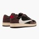 Jordan 1 Low OG SP Travis Scott Svart/Dark Mocha-University Röd-Sail Jordan Skor