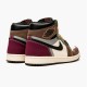 Jordan 1 High OG Hand Crafted Svart/Archaeo Brun-Dark Chocolate Jordan Skor