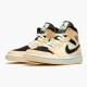 Jordan 1 Mid Barely Orange Guava Ice/Svart-Sail Jordan Skor