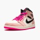 Jordan 1 Mid Crimson Tint Crimson Tint/Hyper Rosa-Svart-Sail Jordan Skor