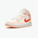 Jordan 1 Mid SE Corduroy Sail Sail/Orange Quartz-Vit-Orange Jordan Skor