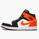 Jordan 1 Mid Shattered Backboard Svart/Vit-Starfish Jordan Skor