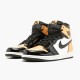 Jordan 1 High NRG Patent Gold Toe Svart/Metallic Guld-Summit Vit Jordan Skor