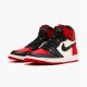 Jordan 1 High Bred Toe Gym Röd/Svart-Summit Vit Jordan Skor