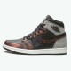 Jordan 1 High Light Army Rust Shadow Patina Svart/Grå-Rust Jordan Skor