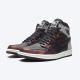 Jordan 1 High Light Army Rust Shadow Patina Svart/Grå-Rust Jordan Skor