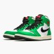 Jordan 1 High Lucky Green Lucky Grön/Vit-Sail-Svart Jordan Skor