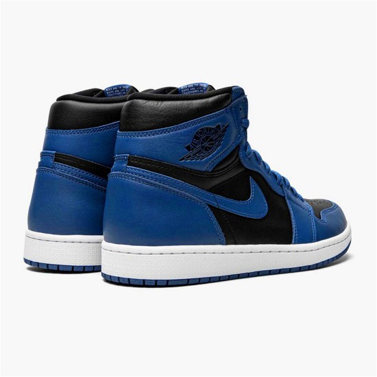 Jordan 1 High OG Dark Marina Blue Dark Marina Blå/Svart-Vit Jordan Skor