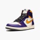 Jordan 1 High OG Defiant SB LA to Chicago Court Lila/Svart-Sail-University Guld Jordan Skor