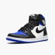 Jordan 1 High Royal Toe Svart/Vit-Game Royal-Svart Jordan Skor