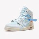 Jordan 1 High Off-White White Vit/Vit Jordan Skor