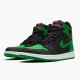 Jordan 1 High Pine Green Black Svart/Pine Grön-Vit-Gym Röd Jordan Skor