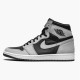 Jordan 1 High Shadow 2.0 Svart/Vit-Light Smoke Grå Jordan Skor