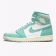 Jordan 1 High Turbo Green Turbo Grön/Sail-Vit-Light Smoke Grå Jordan Skor