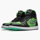 Jordan 1 High Zoom Zen Green Svart/Svart-Tomatillo-Rage-Grön Jordan Skor