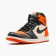 Jordan 1 Mid Shattered Backboard Svart/Starfish-Sail Jordan Skor