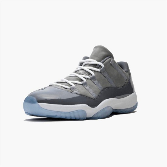 Jordan 11 Retro Low Cool Grey Medium Grå/Vit-Gunsmoke Jordan Skor