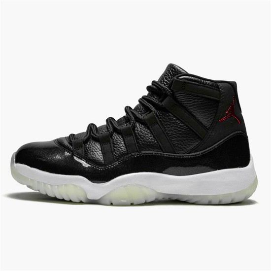 Jordan 11 Retro 72-10 Svart/Gym Röd-Vit-Anthracite Jordan Skor