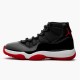 Jordan 11 Retro Playoffs Bred (2019) Svart/Vit-Varsity Röd Jordan Skor