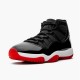 Jordan 11 Retro Playoffs Bred (2019) Svart/Vit-Varsity Röd Jordan Skor