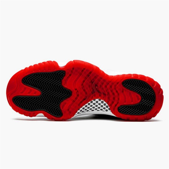 Jordan 11 Retro Playoffs Bred (2019) Svart/Vit-Varsity Röd Jordan Skor