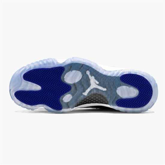 Jordan 11 Retro Concord (2018) Vit/Svart-Concord Jordan Skor