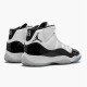 Jordan 11 Retro Concord (2018) Vit/Svart-Concord Jordan Skor