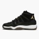 Jordan 11 Retro Heiress Black Stingray Svart/Metallic Guld-Vit-InfraRöd 23 Jordan Skor