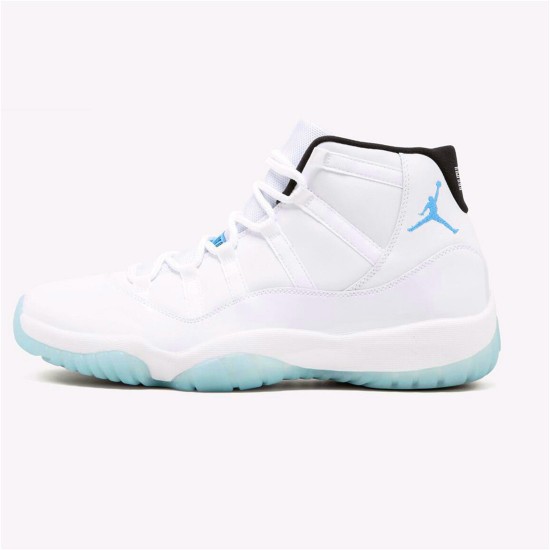 Jordan 11 Retro Legend Blue (2014) Vit/Svart-Legend Blå Jordan Skor