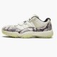 Jordan 11 Retro Low Snake Light Bone Light Bone/Smoke Grå-Vit-Svart Jordan Skor