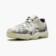 Jordan 11 Retro Low Snake Light Bone Light Bone/Smoke Grå-Vit-Svart Jordan Skor