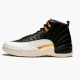 Jordan 12 Retro Chinese New Year (2019) Svart/True Röd-Sail-Metallic Guld Jordan Skor