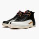 Jordan 12 Retro Chinese New Year (2019) Svart/True Röd-Sail-Metallic Guld Jordan Skor