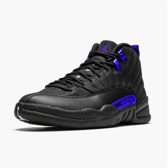 Jordan 12 Retro Black Dark Concord Svart/Svart-Dark Concord Jordan Skor