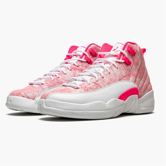 Jordan 12 Retro Arctic Punch Vit/Arctic Punch-Hyper Rosa Jordan Skor