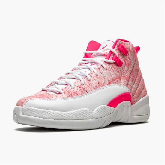 Jordan 12 Retro Arctic Punch Vit/Arctic Punch-Hyper Rosa Jordan Skor