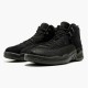 Jordan 12 Retro OVO Black Svart/Metallic Guld-Svart Jordan Skor