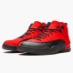 Jordan 12 Retro Reverse Flu Game Varsity Röd/Svart Jordan Skor