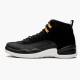 Jordan 12 Retro Reverse Taxi Svart/Vit-Taxi-Svart Jordan Skor