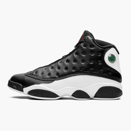 Jordan 13 Retro Reverse He Got Game Svart/Gym Röd-Vit Jordan Skor