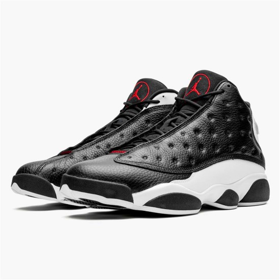 Jordan 13 Retro Reverse He Got Game Svart/Gym Röd-Vit Jordan Skor