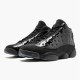 Jordan 13 Retro Cap and Gown Svart/Svart Jordan Skor