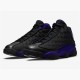 Jordan 13 Retro Court Purple Svart/Court Lila-Vit Jordan Skor