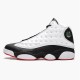 Jordan 13 Retro He Got Game (2018) Vit/True Röd-Svart Jordan Skor