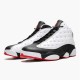 Jordan 13 Retro He Got Game (2018) Vit/True Röd-Svart Jordan Skor