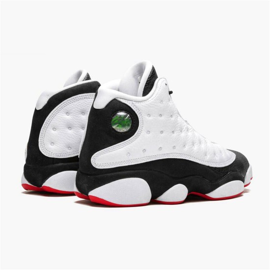 Jordan 13 Retro He Got Game (2018) Vit/True Röd-Svart Jordan Skor